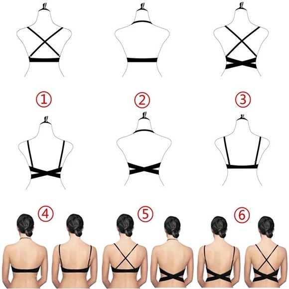 NWT push up Deep plunge padded side convertible flexi bra free extension ❌offers - Picture 10 of 16